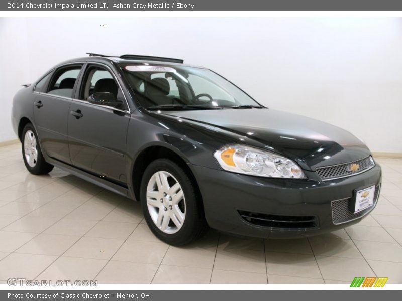 Ashen Gray Metallic / Ebony 2014 Chevrolet Impala Limited LT