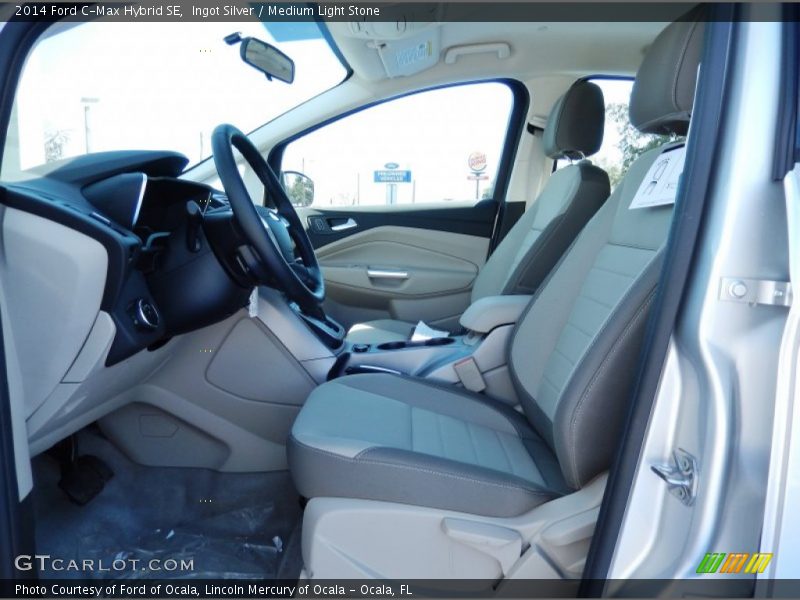 Ingot Silver / Medium Light Stone 2014 Ford C-Max Hybrid SE