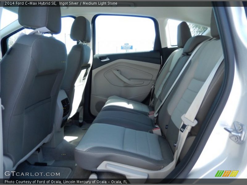 Ingot Silver / Medium Light Stone 2014 Ford C-Max Hybrid SE