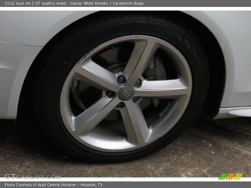Glacier White Metallic / Cardamom Beige 2012 Audi A4 2.0T quattro Avant