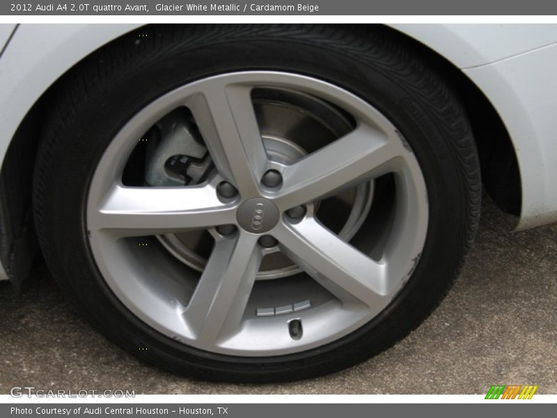 Glacier White Metallic / Cardamom Beige 2012 Audi A4 2.0T quattro Avant
