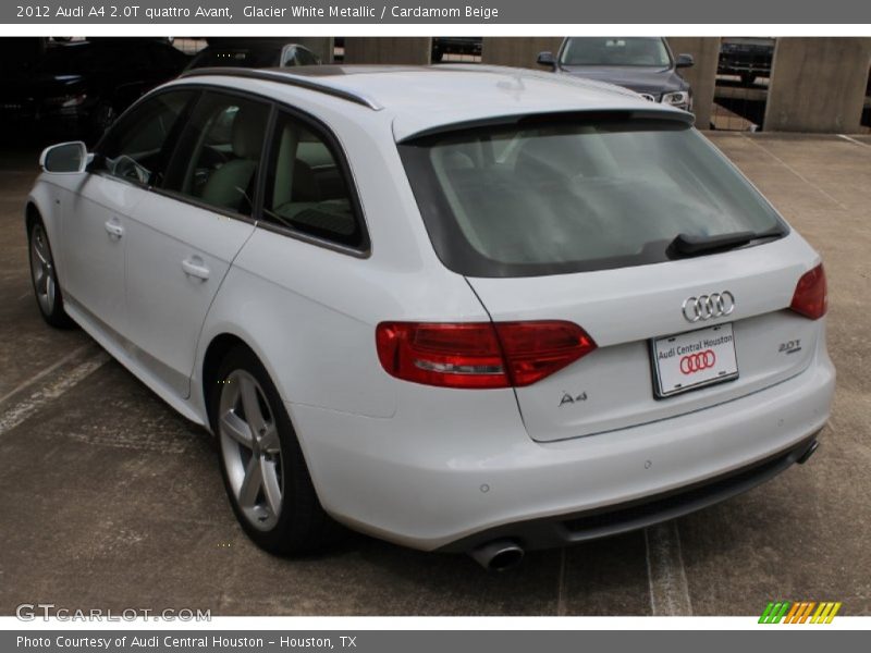 Glacier White Metallic / Cardamom Beige 2012 Audi A4 2.0T quattro Avant