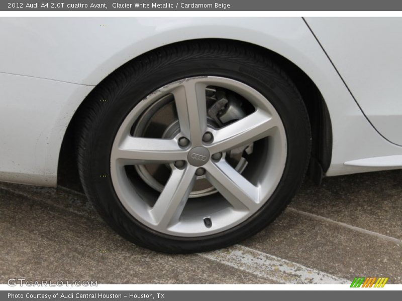 Glacier White Metallic / Cardamom Beige 2012 Audi A4 2.0T quattro Avant