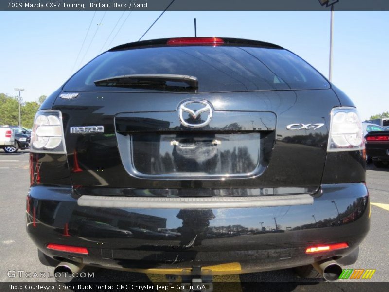 Brilliant Black / Sand 2009 Mazda CX-7 Touring