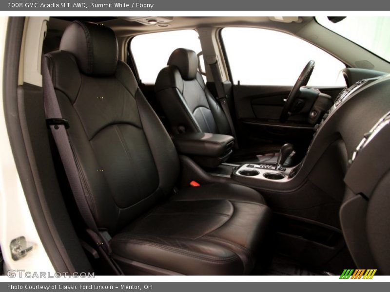 Summit White / Ebony 2008 GMC Acadia SLT AWD