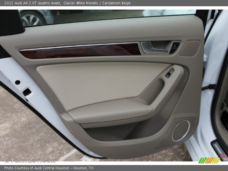 Glacier White Metallic / Cardamom Beige 2012 Audi A4 2.0T quattro Avant