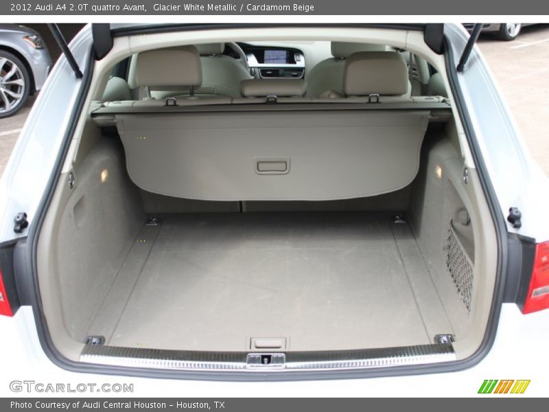 Glacier White Metallic / Cardamom Beige 2012 Audi A4 2.0T quattro Avant
