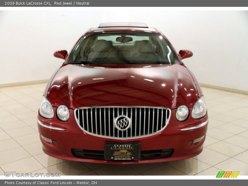 Red Jewel / Neutral 2009 Buick LaCrosse CXL