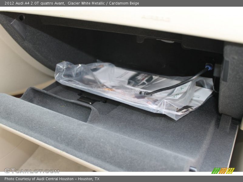Glacier White Metallic / Cardamom Beige 2012 Audi A4 2.0T quattro Avant