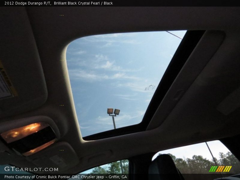 Brilliant Black Crystal Pearl / Black 2012 Dodge Durango R/T