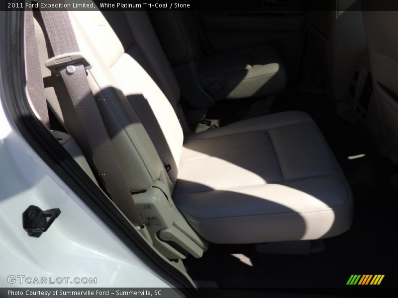 White Platinum Tri-Coat / Stone 2011 Ford Expedition Limited