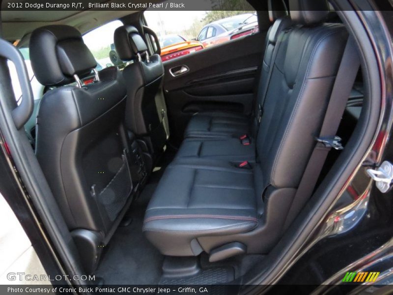 Rear Seat of 2012 Durango R/T