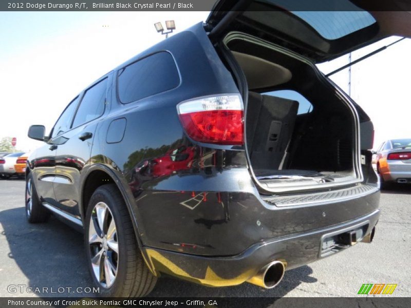 Brilliant Black Crystal Pearl / Black 2012 Dodge Durango R/T