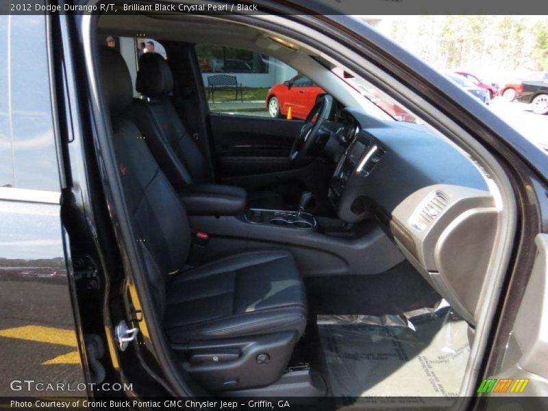 Brilliant Black Crystal Pearl / Black 2012 Dodge Durango R/T