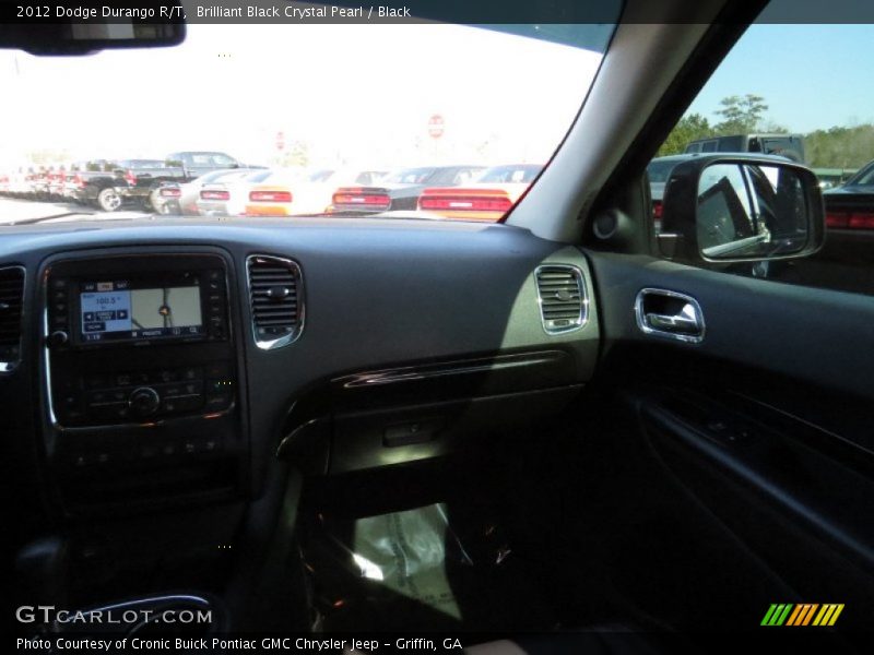 Brilliant Black Crystal Pearl / Black 2012 Dodge Durango R/T