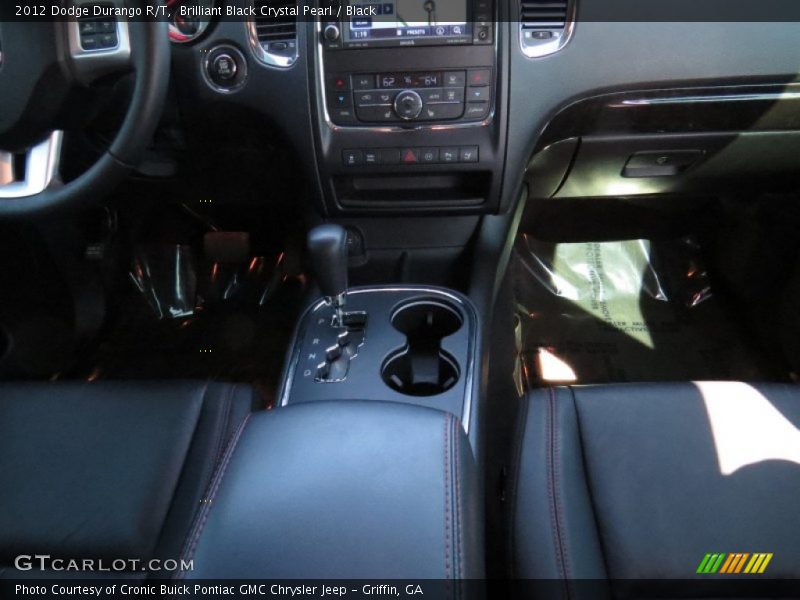 Brilliant Black Crystal Pearl / Black 2012 Dodge Durango R/T