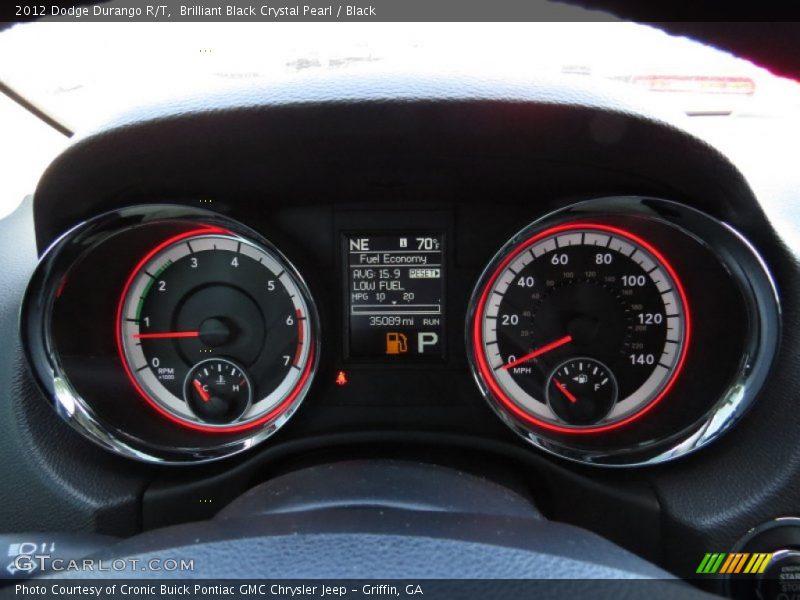 2012 Durango R/T R/T Gauges