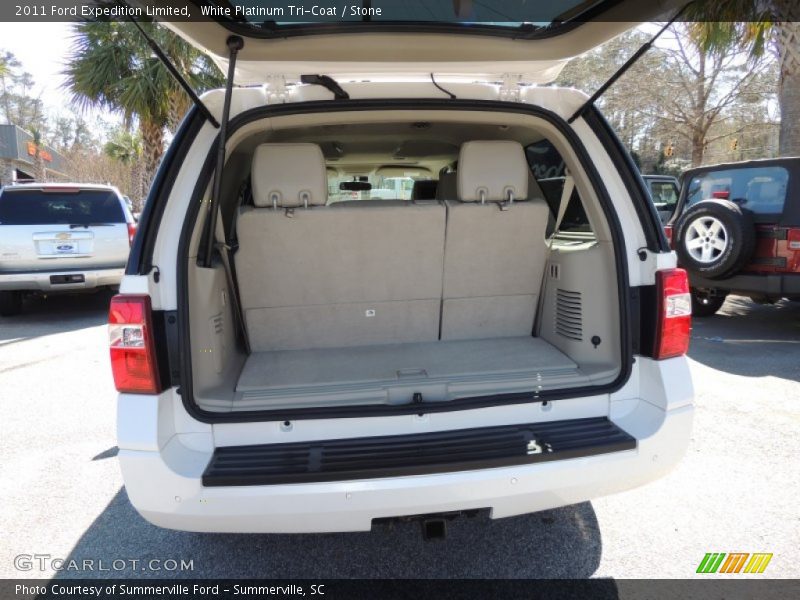 White Platinum Tri-Coat / Stone 2011 Ford Expedition Limited
