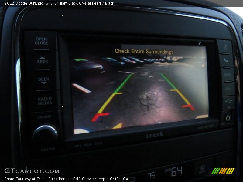 Brilliant Black Crystal Pearl / Black 2012 Dodge Durango R/T