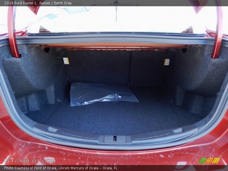 Sunset / Earth Gray 2014 Ford Fusion S