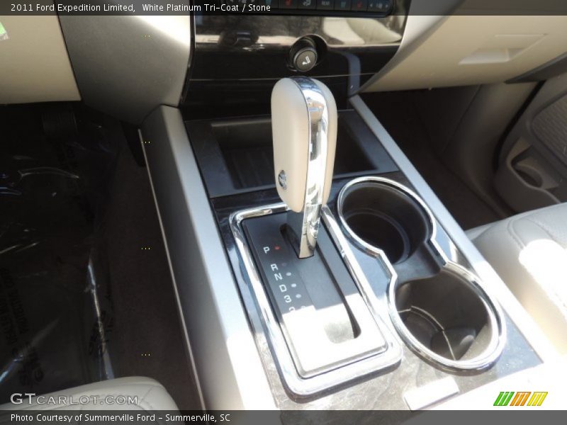 White Platinum Tri-Coat / Stone 2011 Ford Expedition Limited