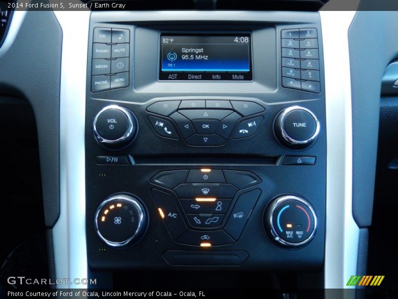 Sunset / Earth Gray 2014 Ford Fusion S