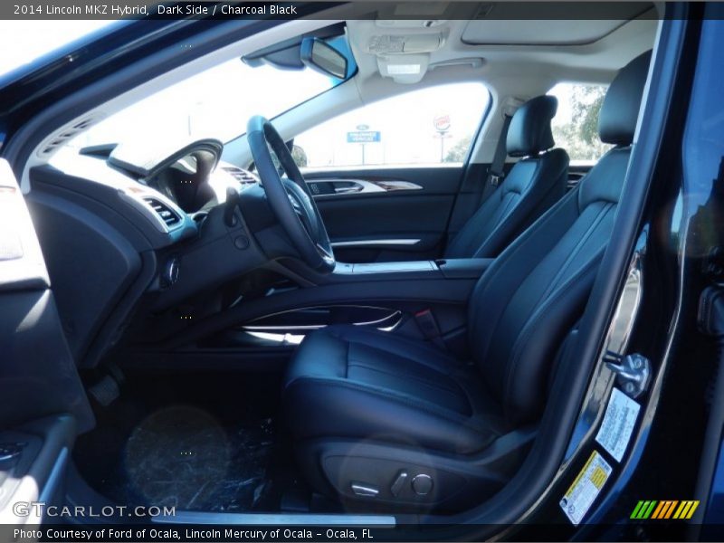 Dark Side / Charcoal Black 2014 Lincoln MKZ Hybrid