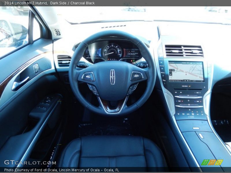 Dark Side / Charcoal Black 2014 Lincoln MKZ Hybrid