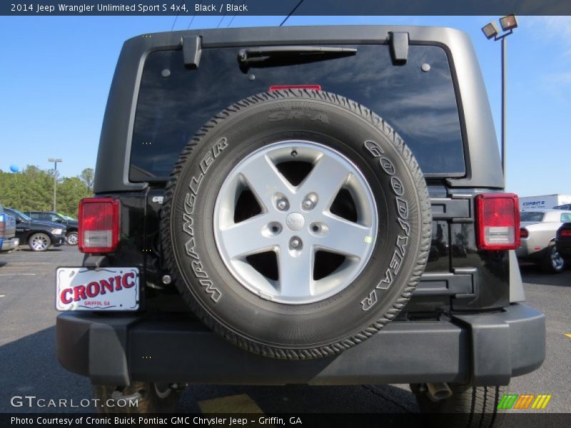 Black / Black 2014 Jeep Wrangler Unlimited Sport S 4x4