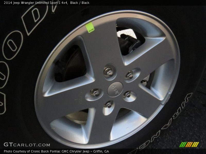 Black / Black 2014 Jeep Wrangler Unlimited Sport S 4x4