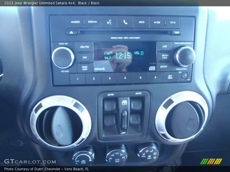 Black / Black 2013 Jeep Wrangler Unlimited Sahara 4x4