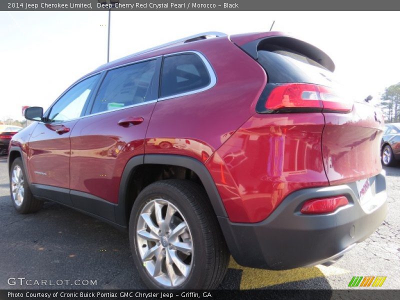 Deep Cherry Red Crystal Pearl / Morocco - Black 2014 Jeep Cherokee Limited