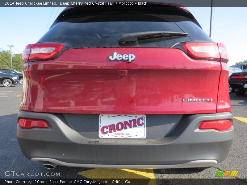 Deep Cherry Red Crystal Pearl / Morocco - Black 2014 Jeep Cherokee Limited