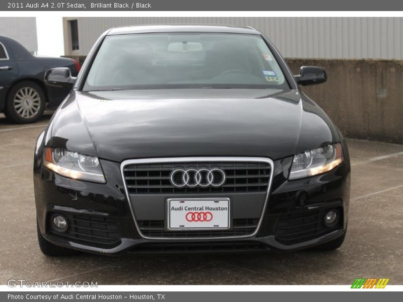 Brilliant Black / Black 2011 Audi A4 2.0T Sedan