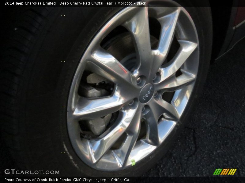 Deep Cherry Red Crystal Pearl / Morocco - Black 2014 Jeep Cherokee Limited