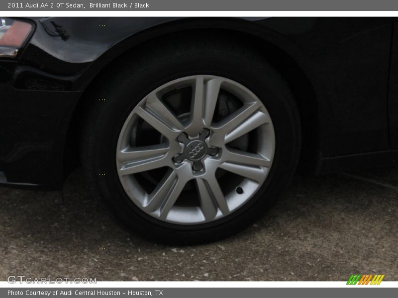 Brilliant Black / Black 2011 Audi A4 2.0T Sedan