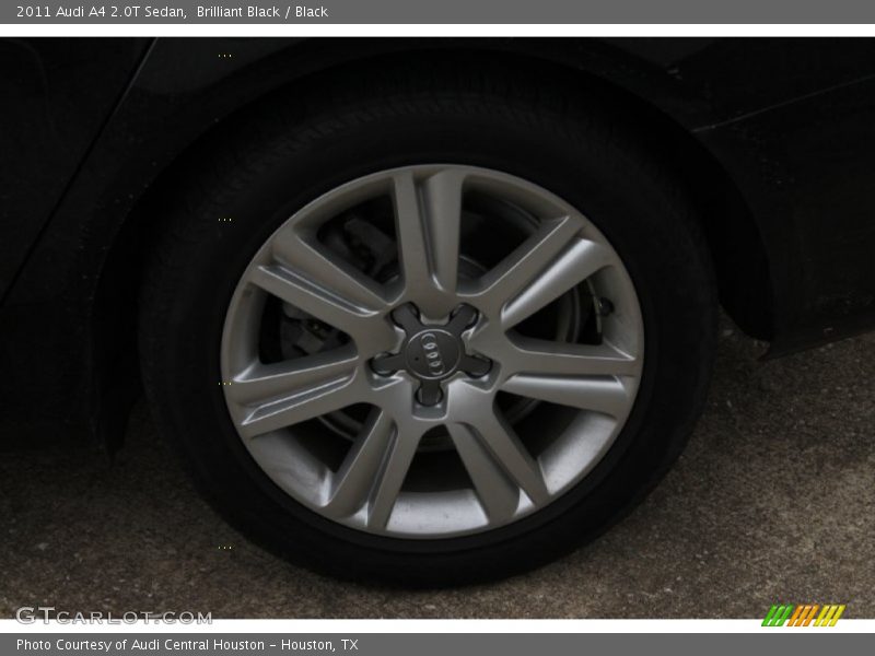 Brilliant Black / Black 2011 Audi A4 2.0T Sedan