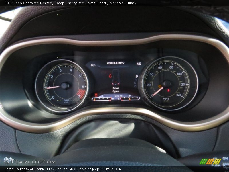 Deep Cherry Red Crystal Pearl / Morocco - Black 2014 Jeep Cherokee Limited