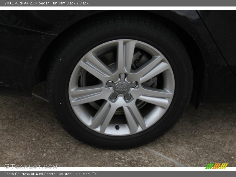 Brilliant Black / Black 2011 Audi A4 2.0T Sedan