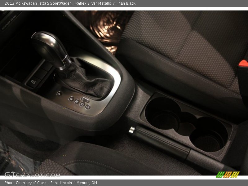 Reflex Silver Metallic / Titan Black 2013 Volkswagen Jetta S SportWagen