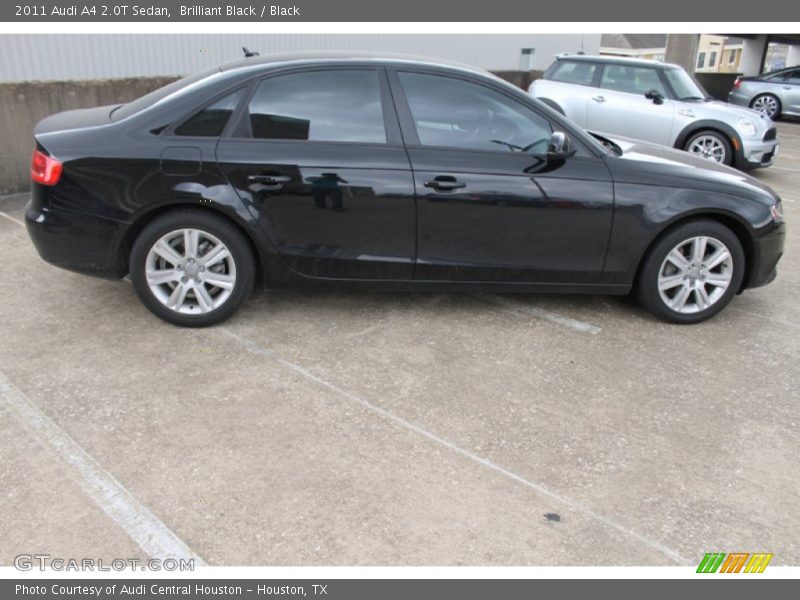 Brilliant Black / Black 2011 Audi A4 2.0T Sedan