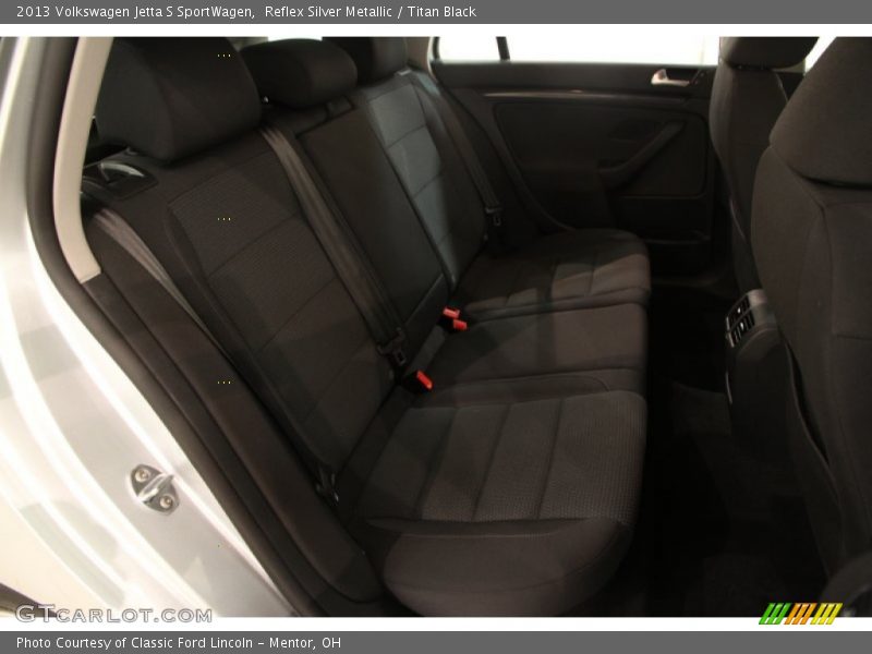 Reflex Silver Metallic / Titan Black 2013 Volkswagen Jetta S SportWagen