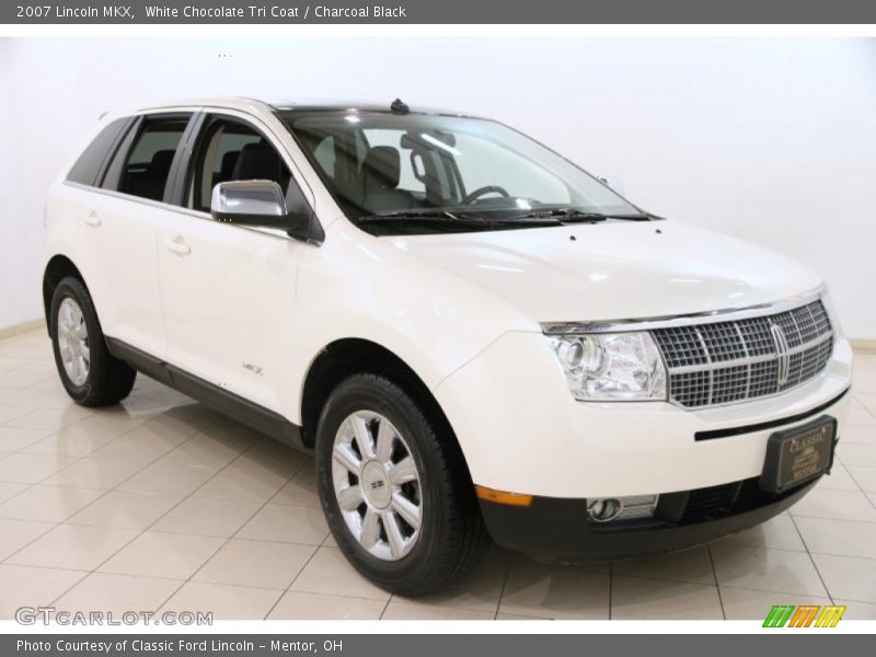 White Chocolate Tri Coat / Charcoal Black 2007 Lincoln MKX