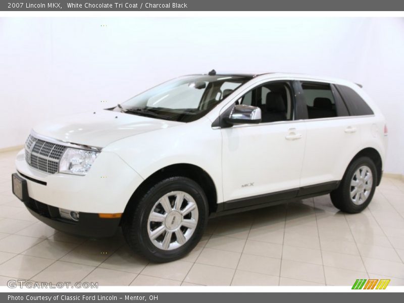 White Chocolate Tri Coat / Charcoal Black 2007 Lincoln MKX