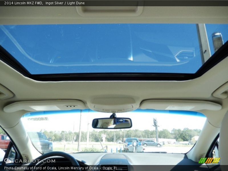 Ingot Silver / Light Dune 2014 Lincoln MKZ FWD