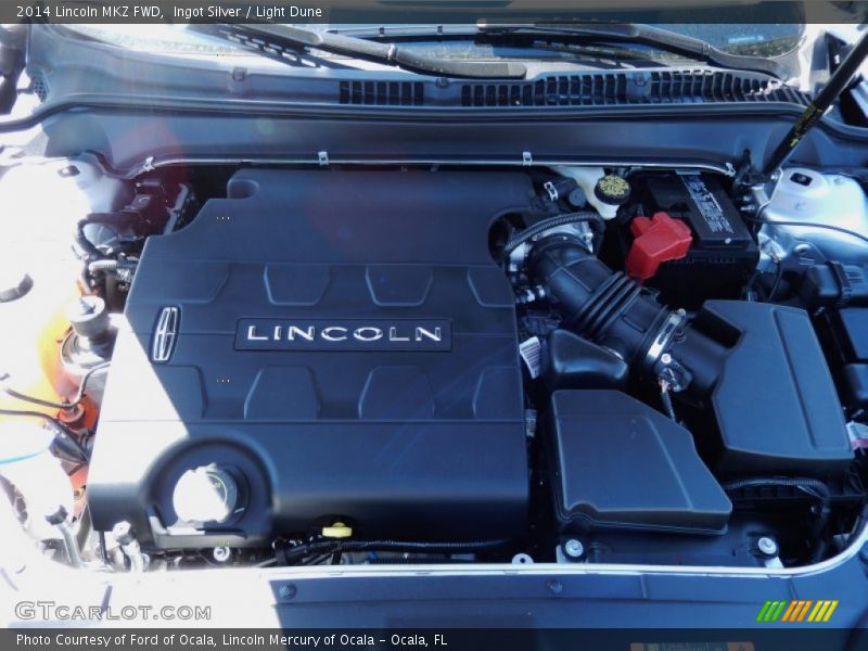 Ingot Silver / Light Dune 2014 Lincoln MKZ FWD