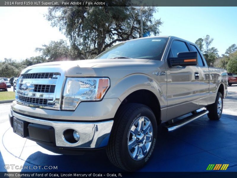 Front 3/4 View of 2014 F150 XLT SuperCab