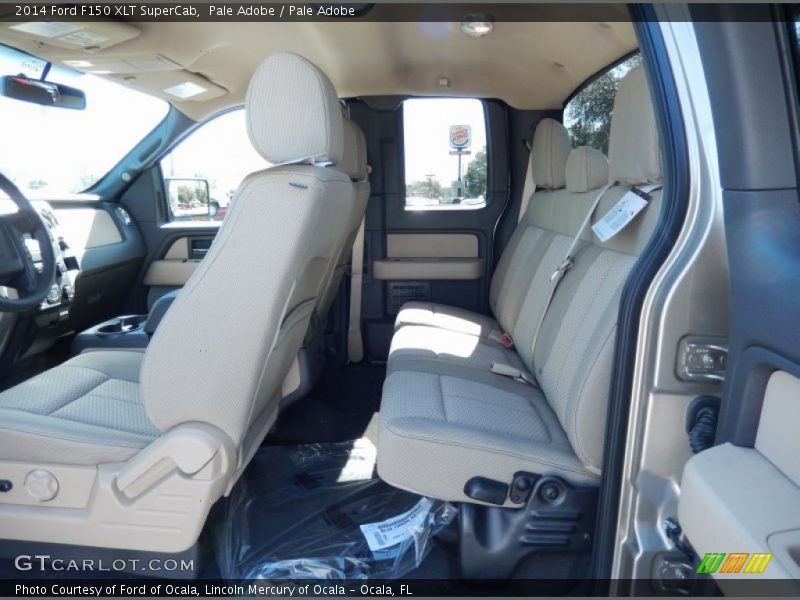 Rear Seat of 2014 F150 XLT SuperCab