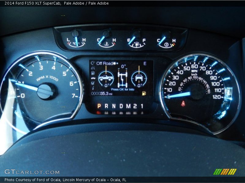  2014 F150 XLT SuperCab XLT SuperCab Gauges