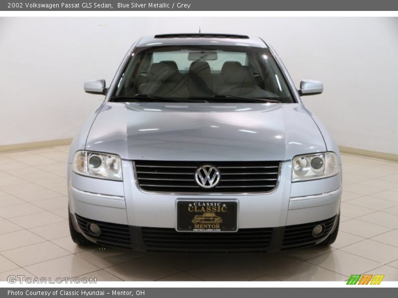 Blue Silver Metallic / Grey 2002 Volkswagen Passat GLS Sedan
